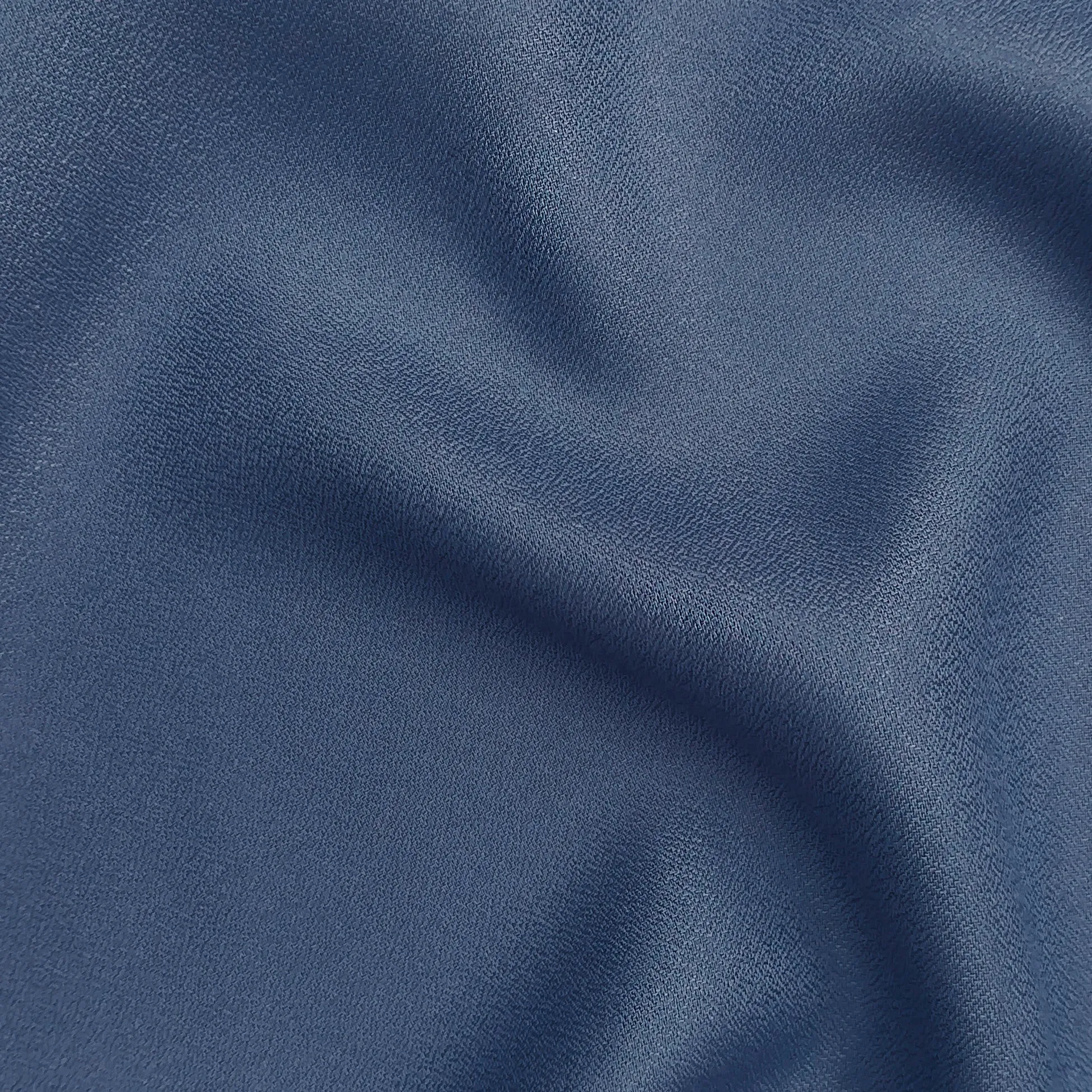 REMNANT 0.5 Metre - Atelier Brunette - Crepe Viscose Cobalt Dress Fabric