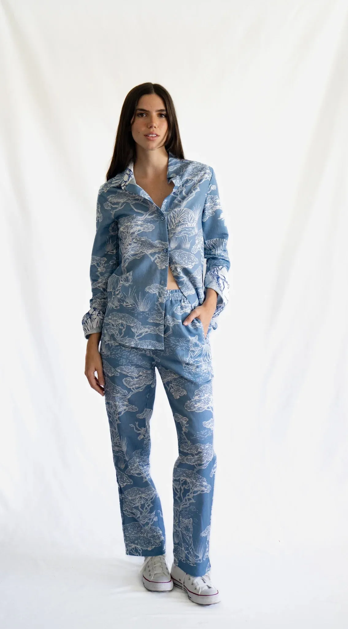 Safari Light Blue Pant