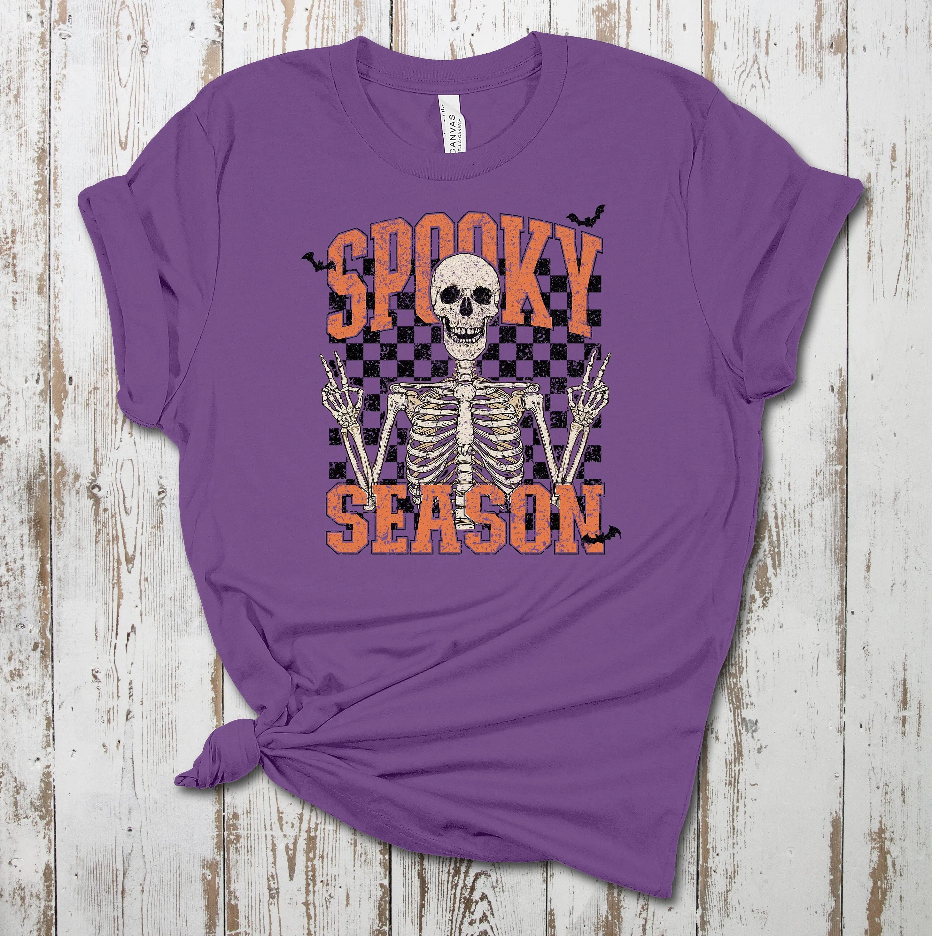 Spooky Season T-Shirt | Halloween | Skeleton | Short Sleeve | Long Sleeve
