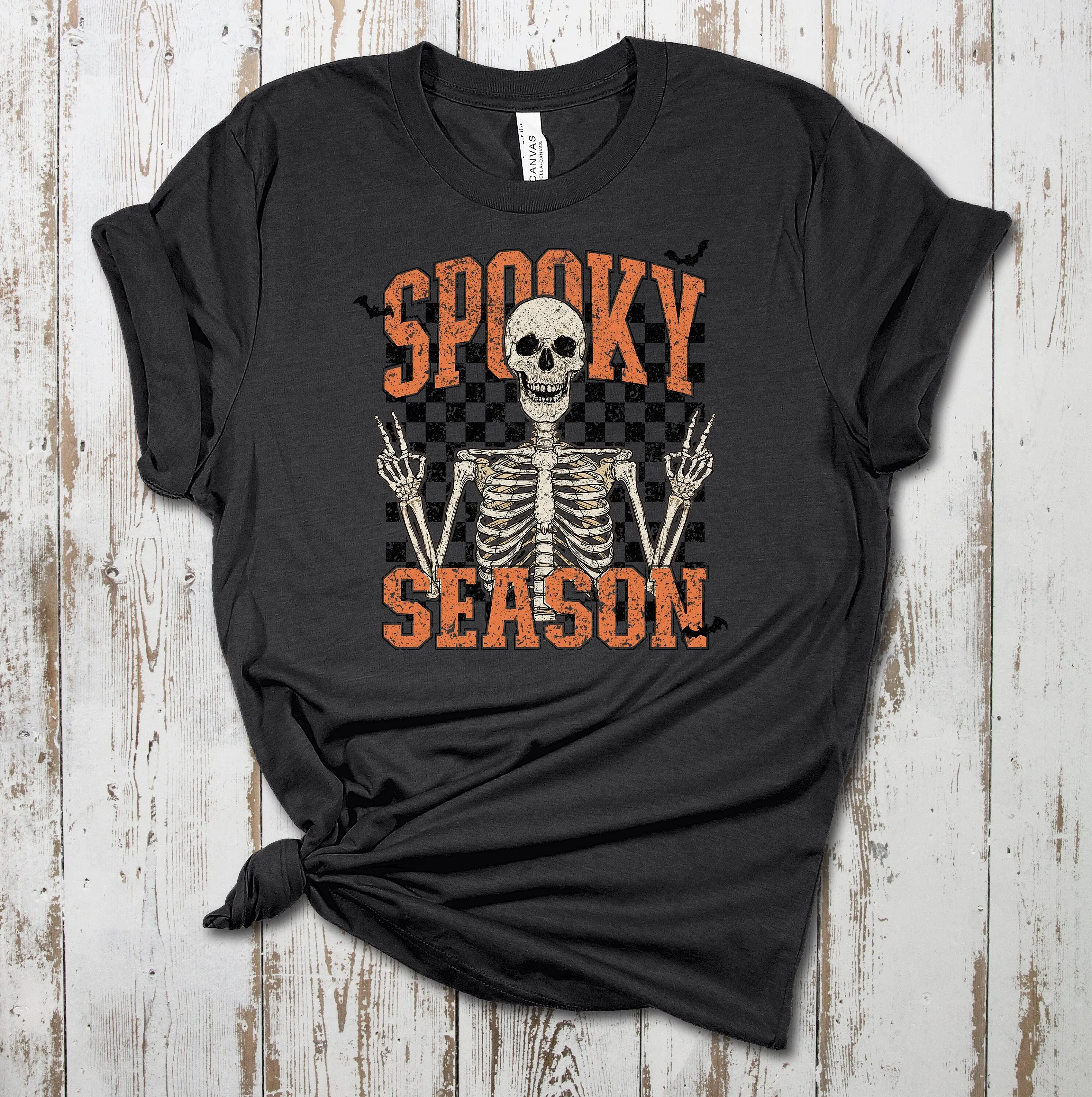 Spooky Season T-Shirt | Halloween | Skeleton | Short Sleeve | Long Sleeve