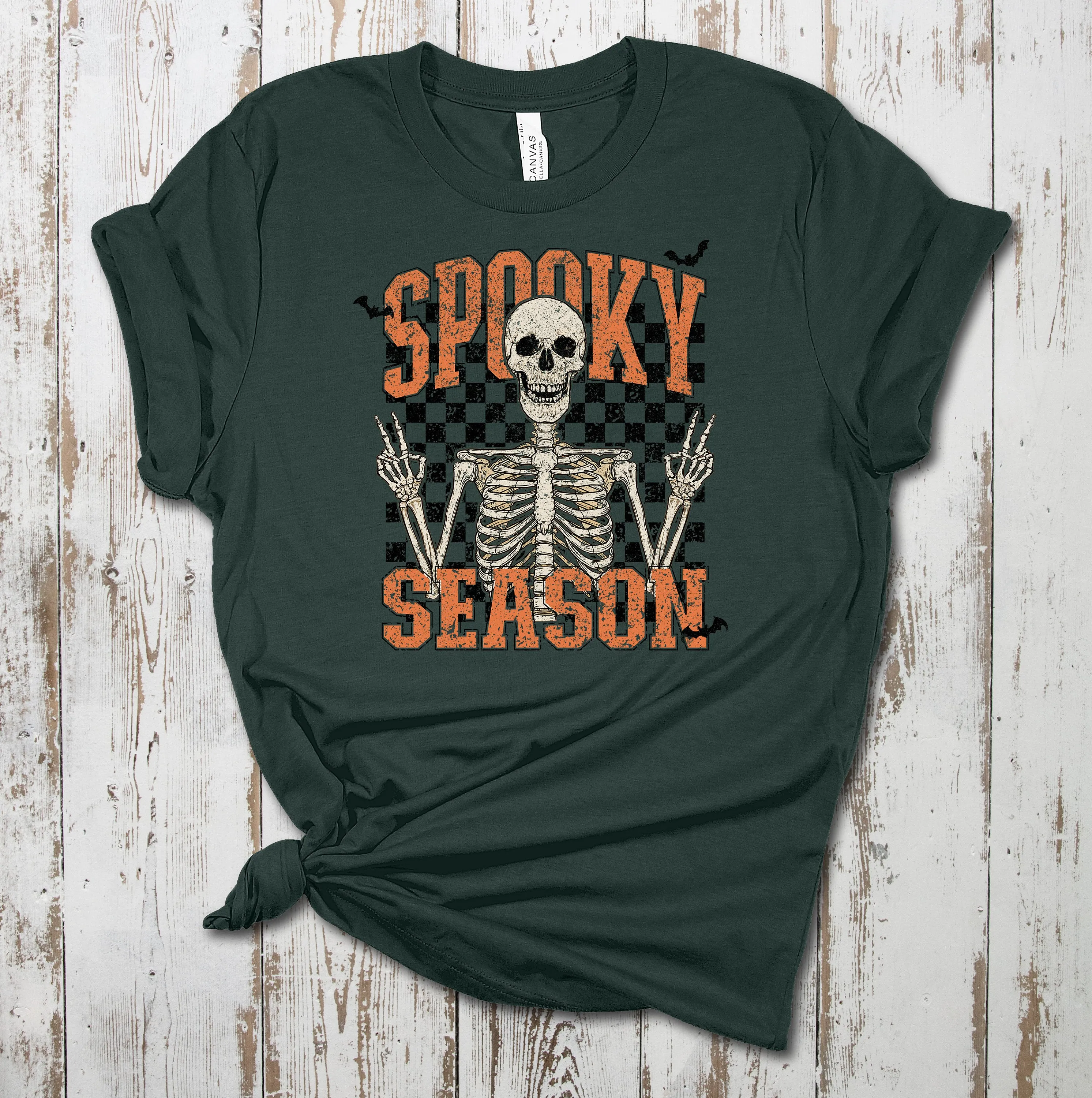 Spooky Season T-Shirt | Halloween | Skeleton | Short Sleeve | Long Sleeve
