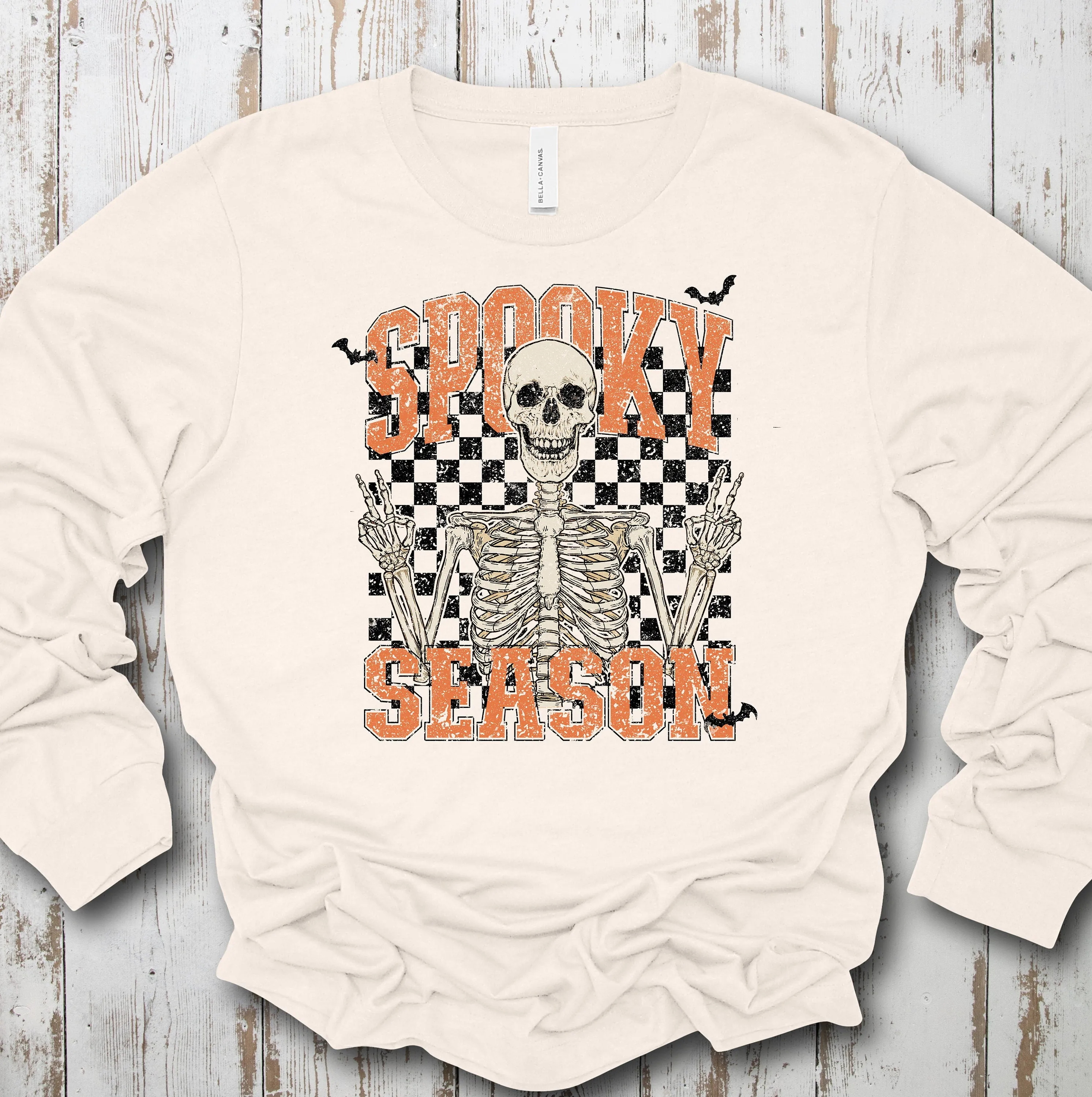 Spooky Season T-Shirt | Halloween | Skeleton | Short Sleeve | Long Sleeve