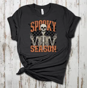 Spooky Season T-Shirt | Halloween | Skeleton | Short Sleeve | Long Sleeve