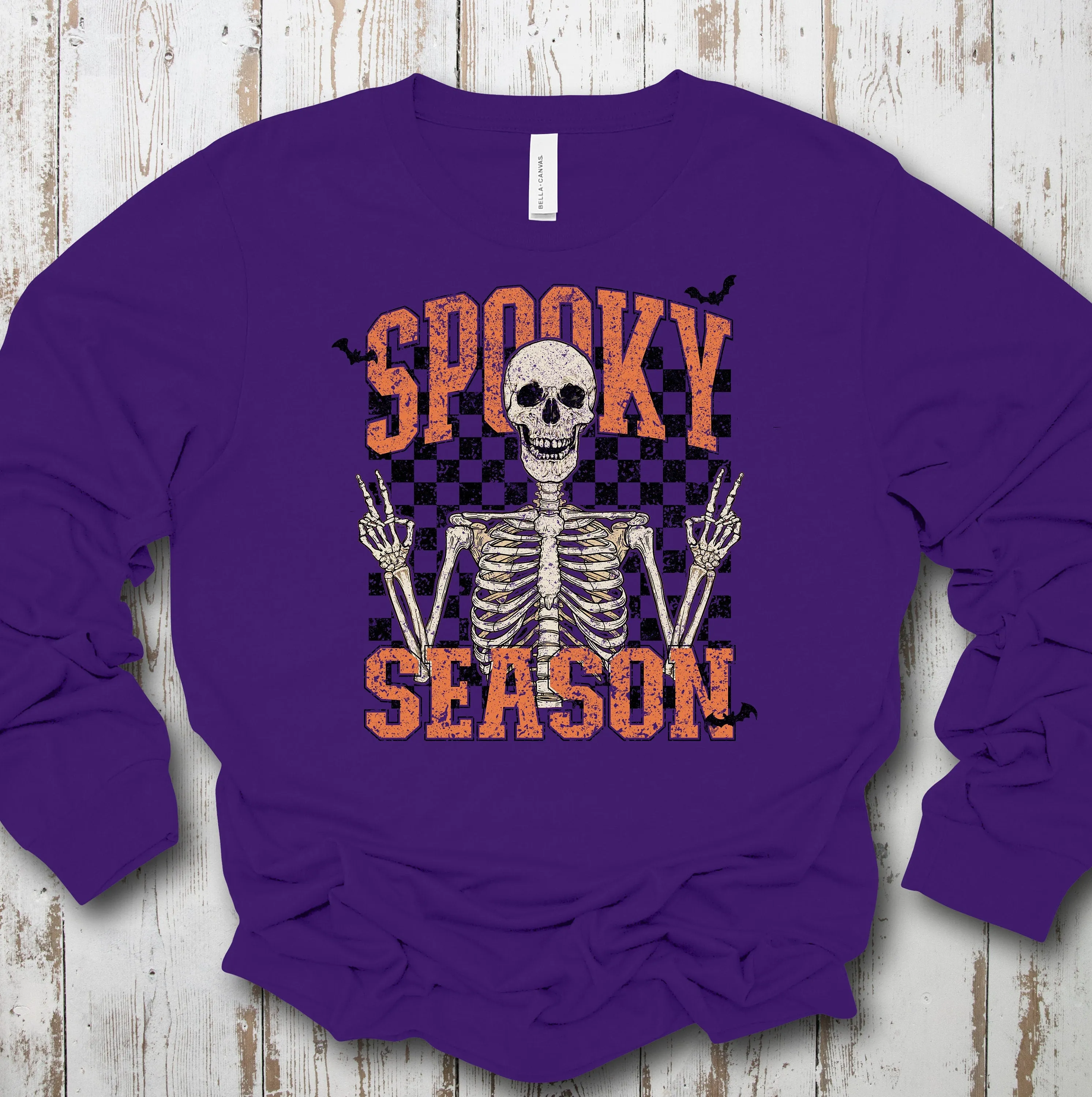 Spooky Season T-Shirt | Halloween | Skeleton | Short Sleeve | Long Sleeve