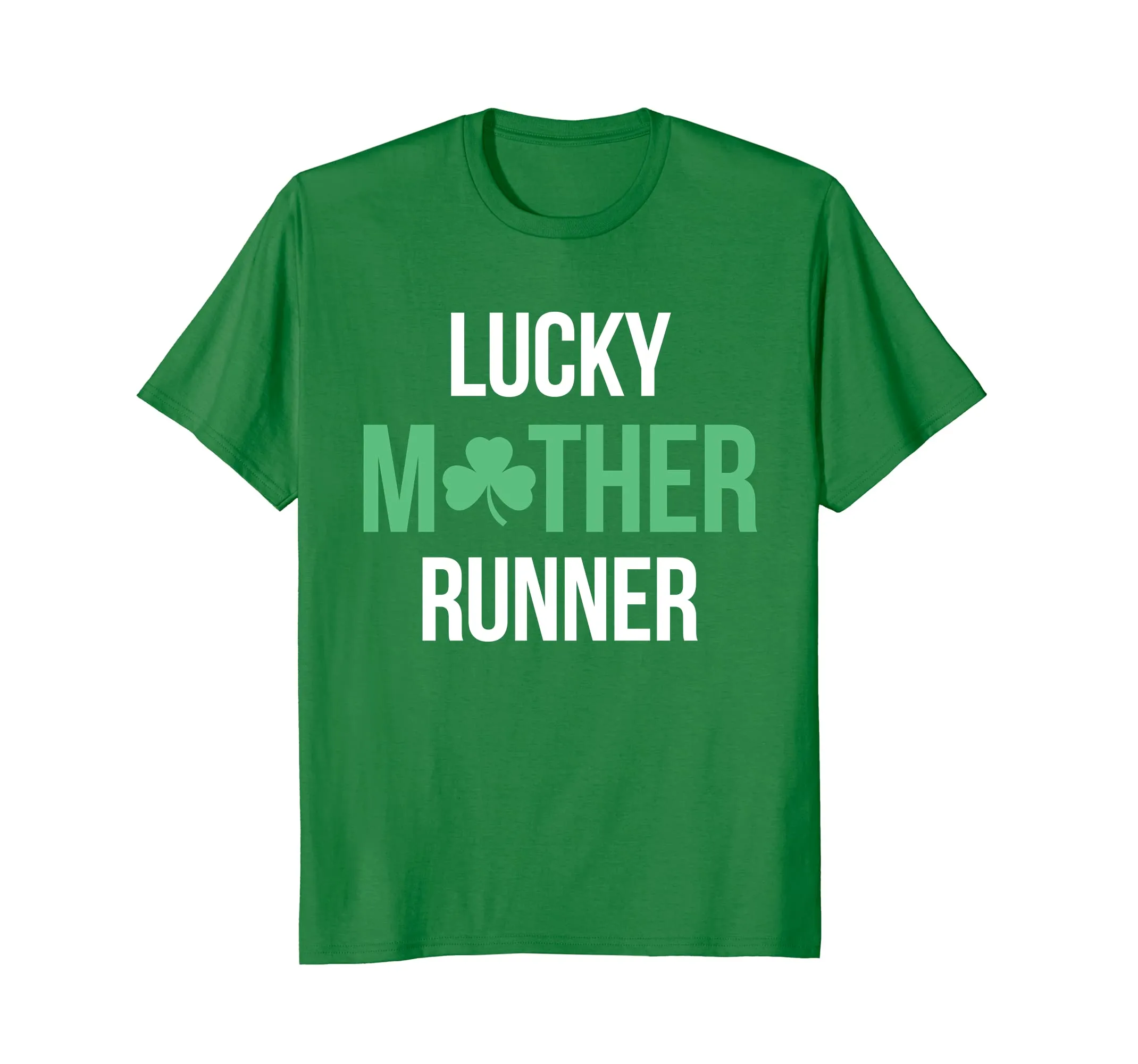 St. Patrick's Day Running T-shirt - Lucky Mother Runner