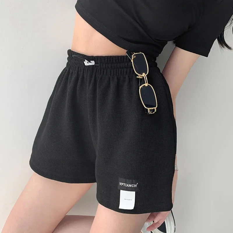 Summer Women Shorts Casual Loose Baggy Wide Leg Pants