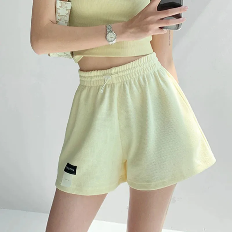 Summer Women Shorts Casual Loose Baggy Wide Leg Pants