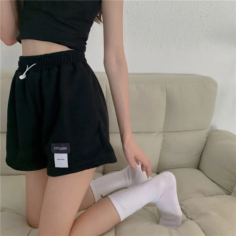 Summer Women Shorts Casual Loose Baggy Wide Leg Pants
