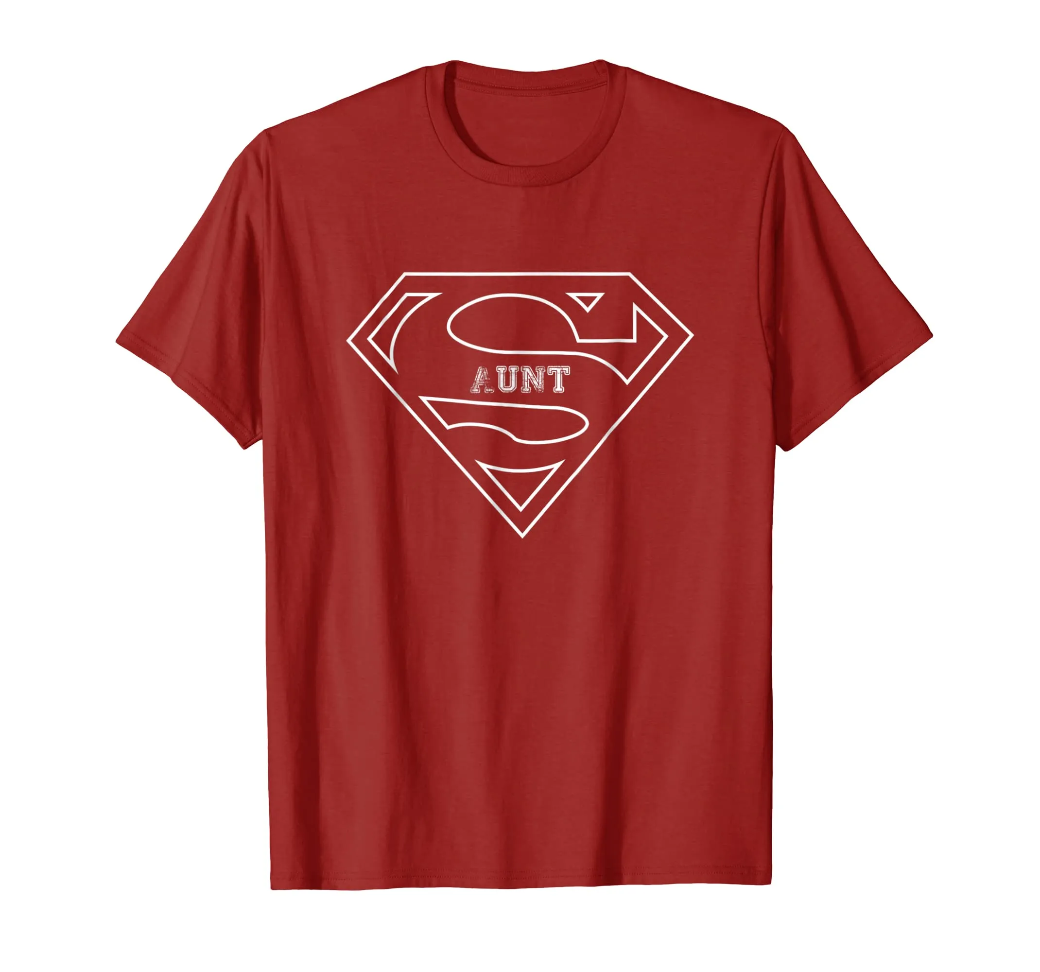 Superhero Aunt T Shirt Gift Mother Father Day