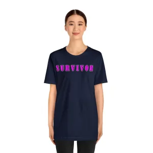 Survivor t-shirts M23 brand name tees | Persistent Trooper t-shirts | Breast Cancer Survivors tees | Surviving Life