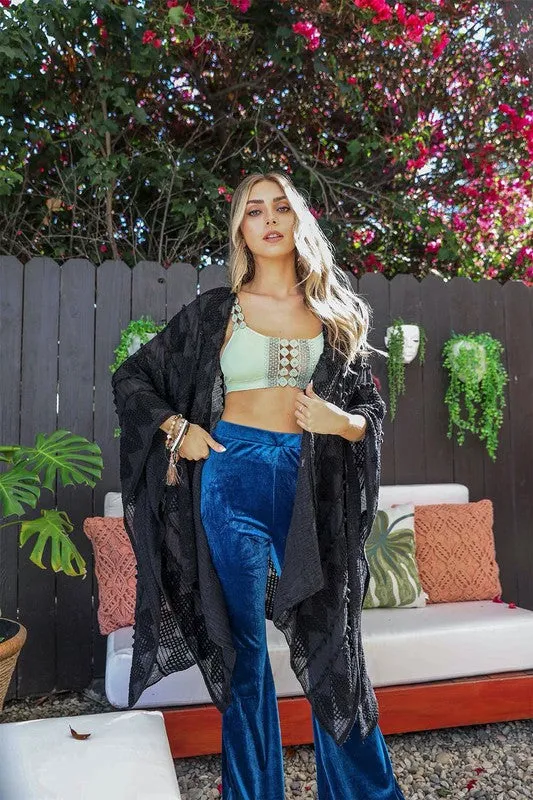 The Stevie Embroidered Kimono