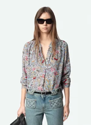 Tink Soft British Flowers Top