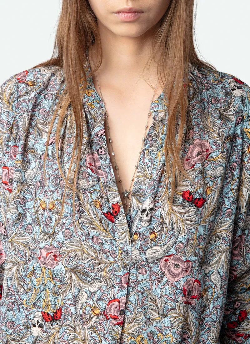 Tink Soft British Flowers Top