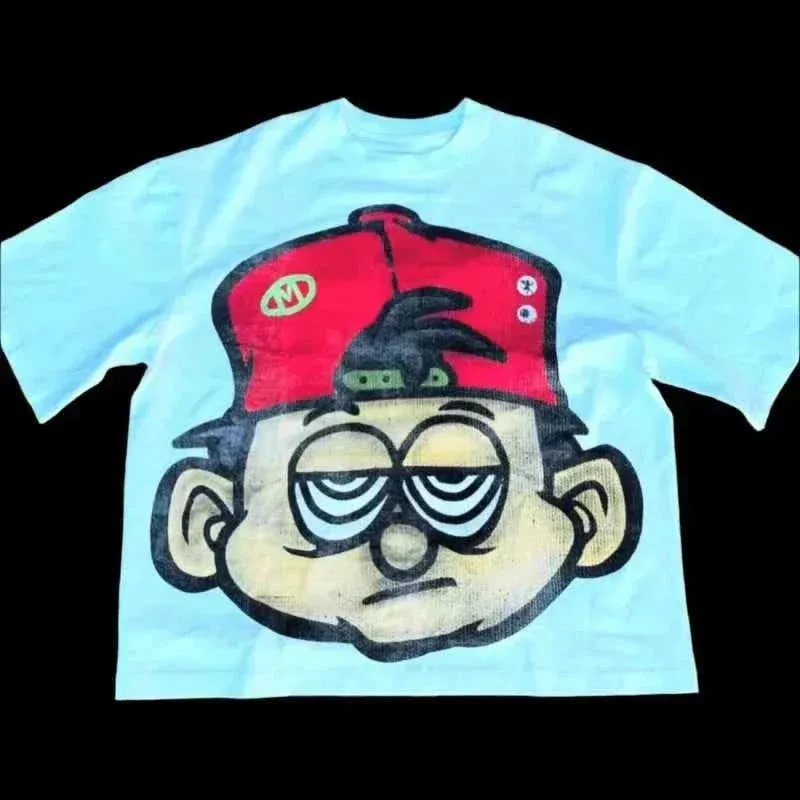 Trendy Big Head T-Shirt - Stylish Cartoon Character T-Shirts