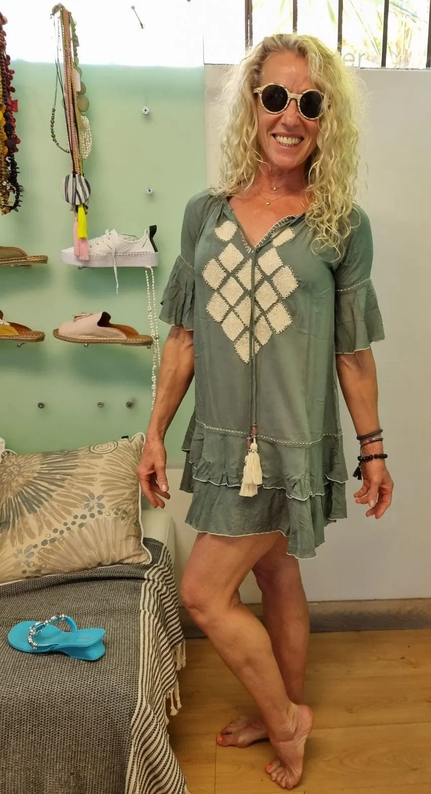 Turtle Bay Kaftan Rayon