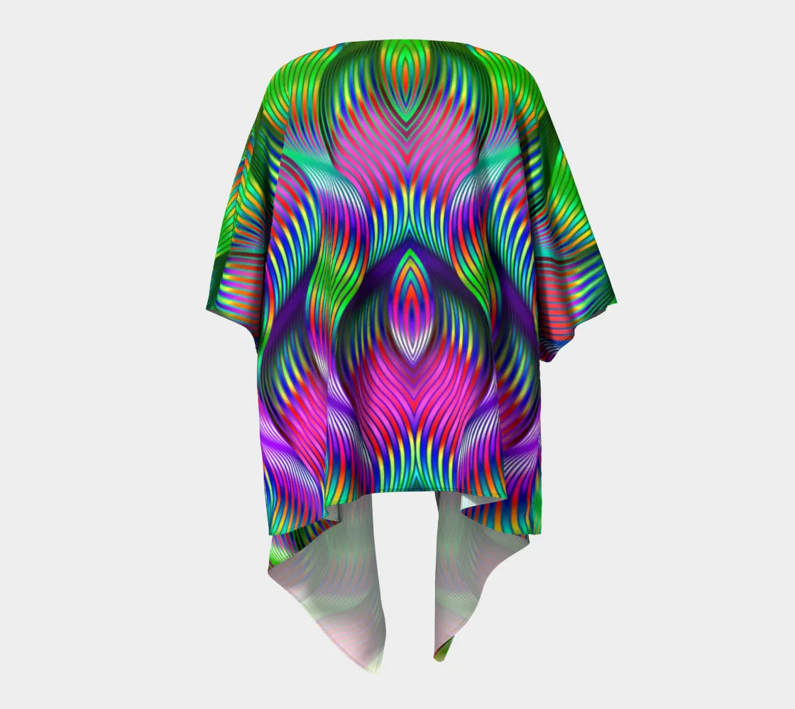 Twisted Draped Kimono