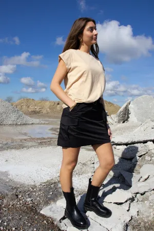 ULLA-TSHIRT - CREAM
