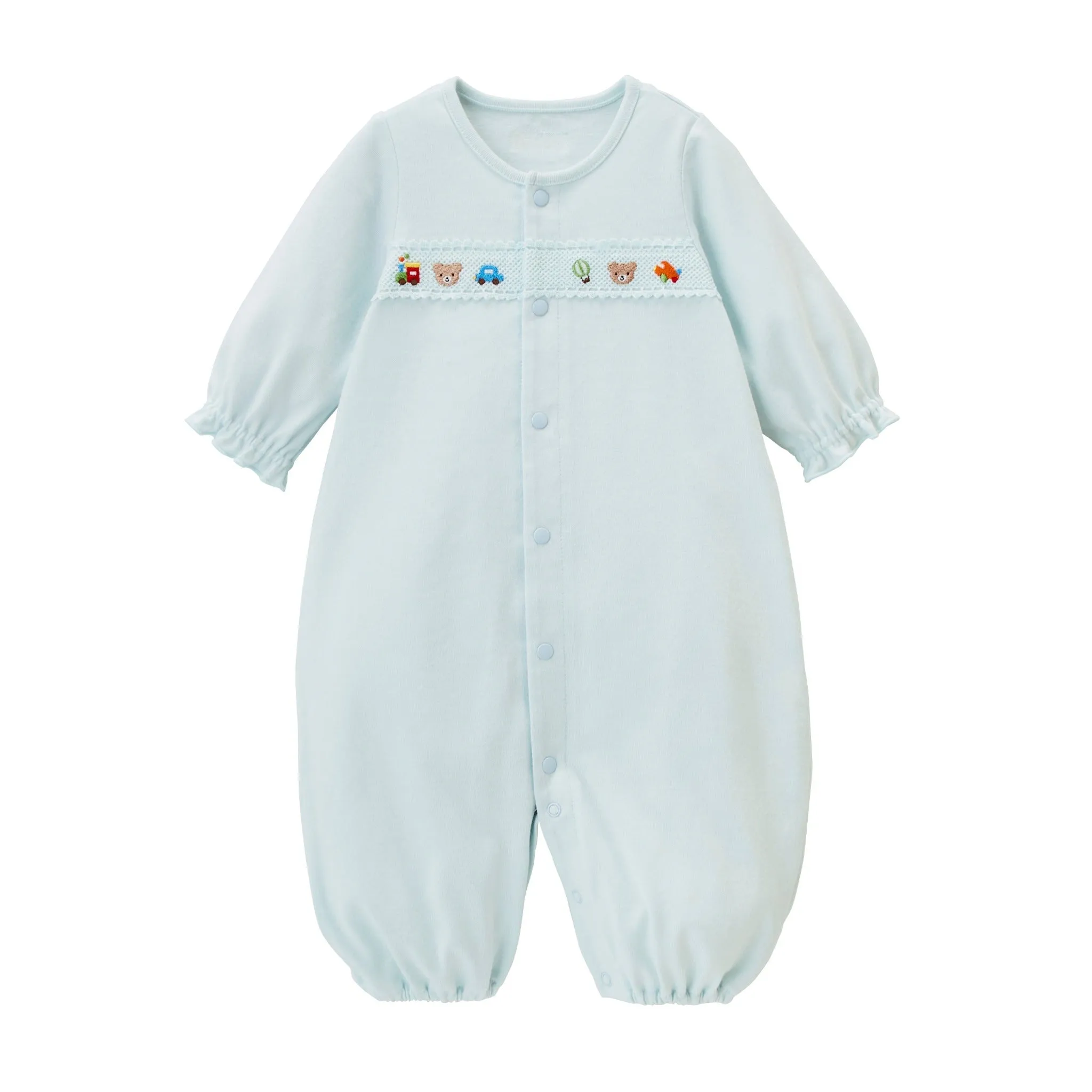 Versatile Two-Way Coverall for Tiny Tots
