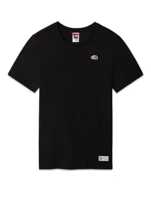 W HERITAGE S/S RECYCLED TEE - Tnf Black