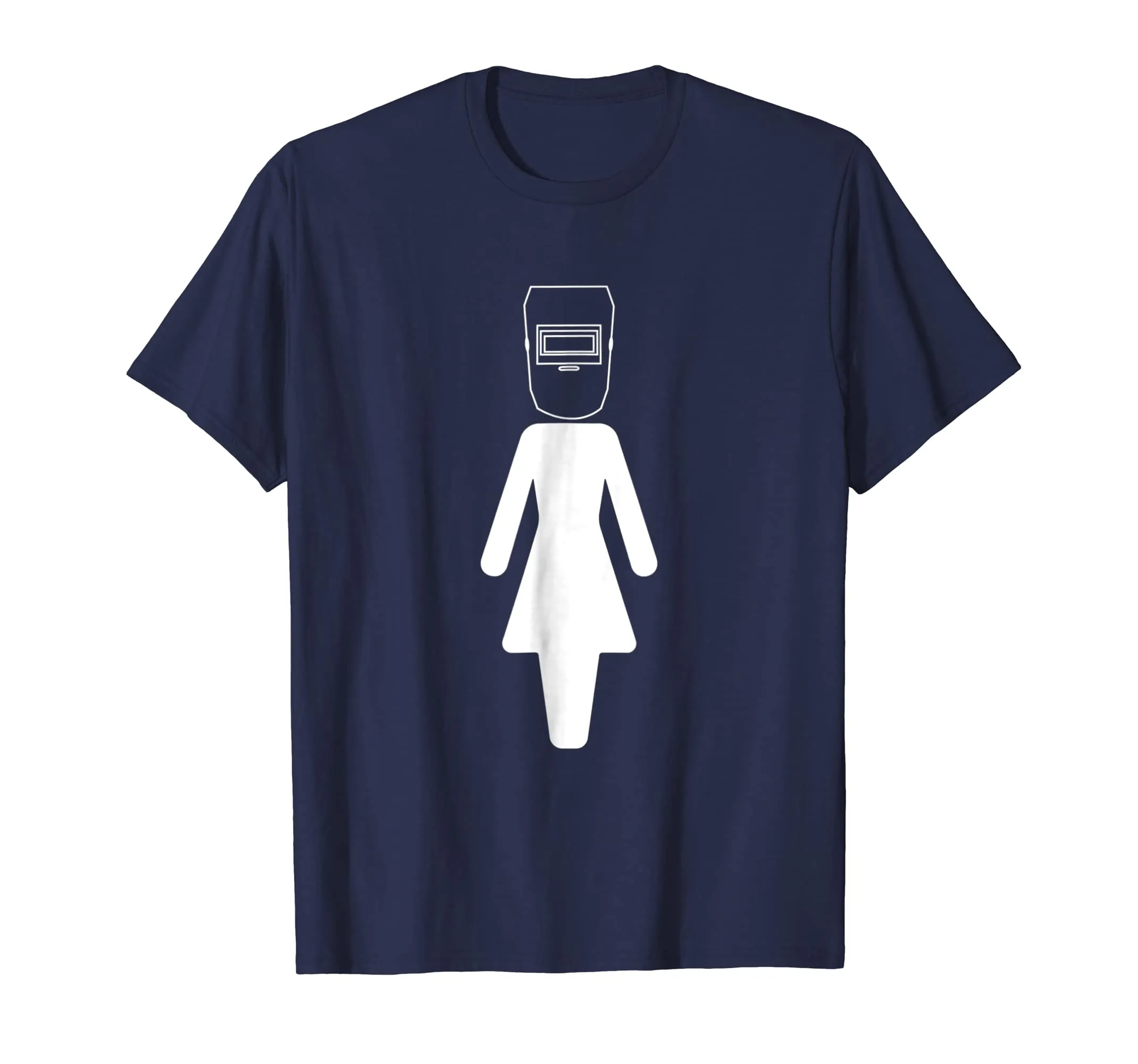 Welder Woman Girl T-shirt Welding Wife Mother Tee Gift