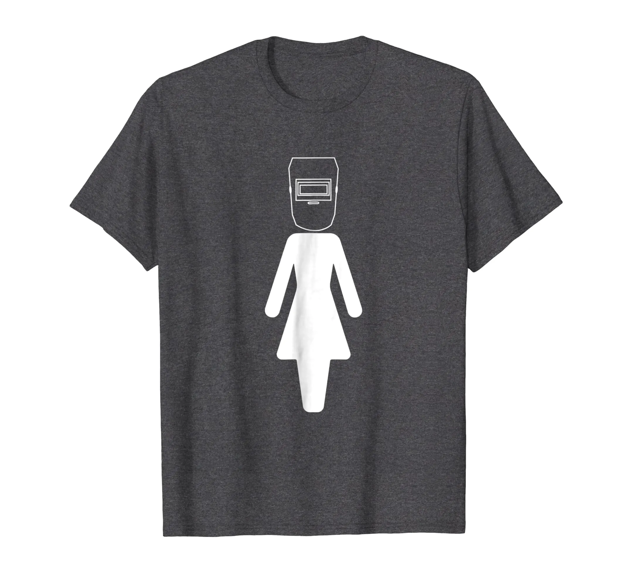 Welder Woman Girl T-shirt Welding Wife Mother Tee Gift