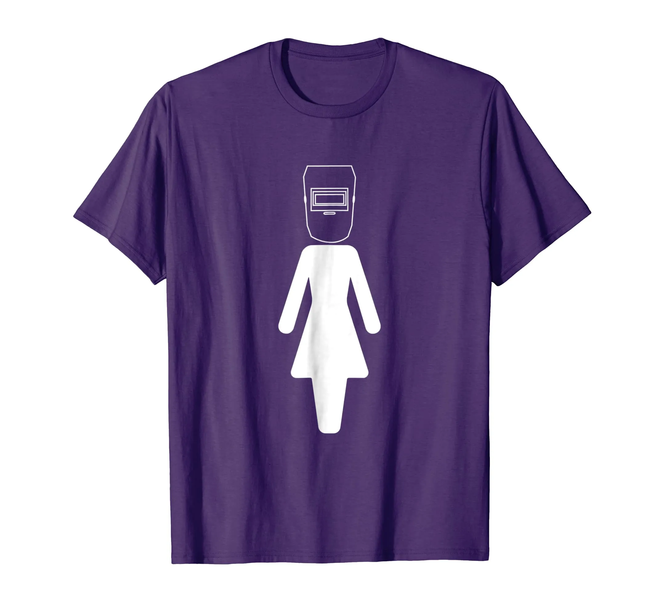 Welder Woman Girl T-shirt Welding Wife Mother Tee Gift