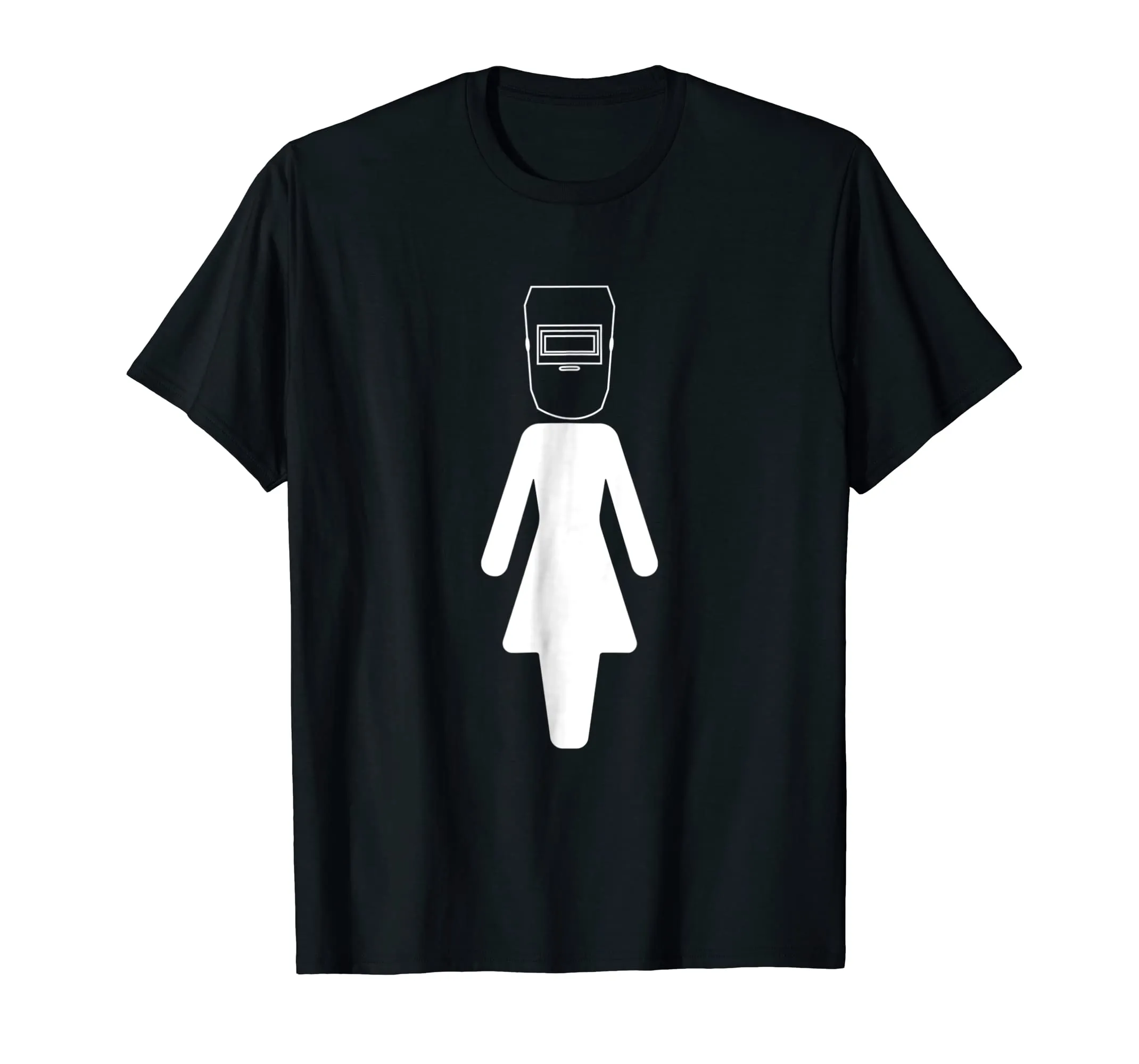 Welder Woman Girl T-shirt Welding Wife Mother Tee Gift