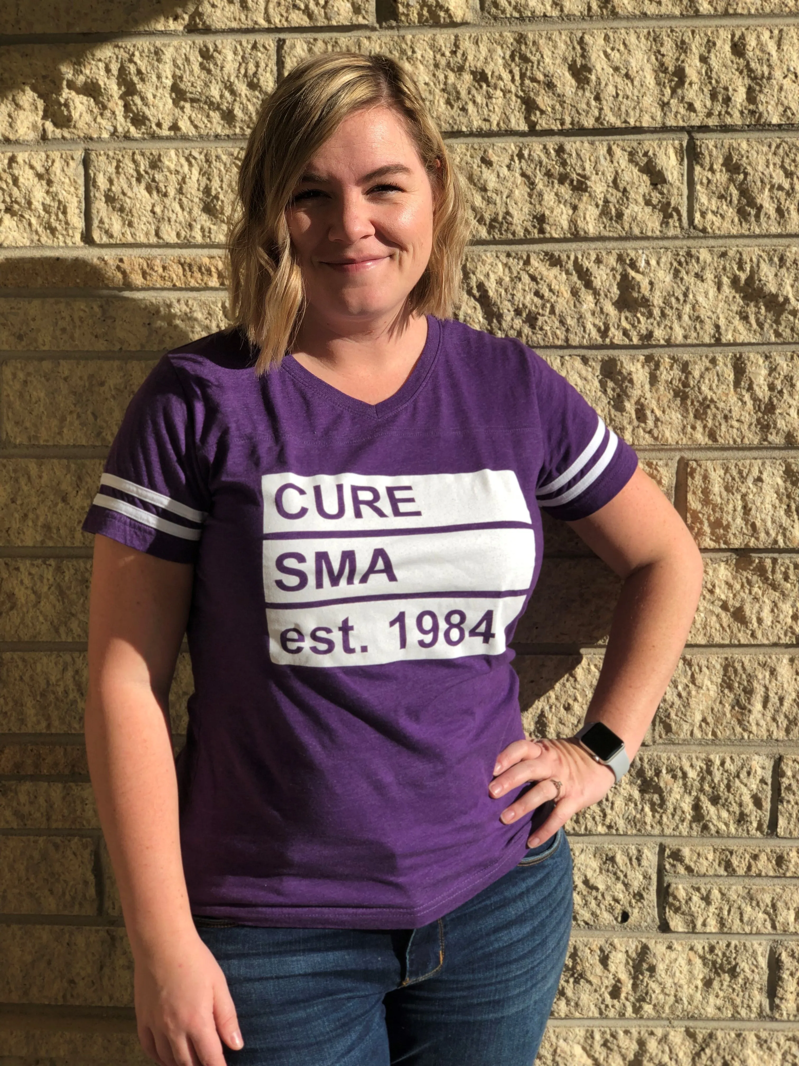 Women’s Est. 1984 Purple Jersey Tee