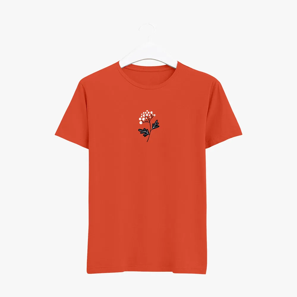 Women's Floral Print Round Neck T-Shirt | Organic Cotton T-Shirts
