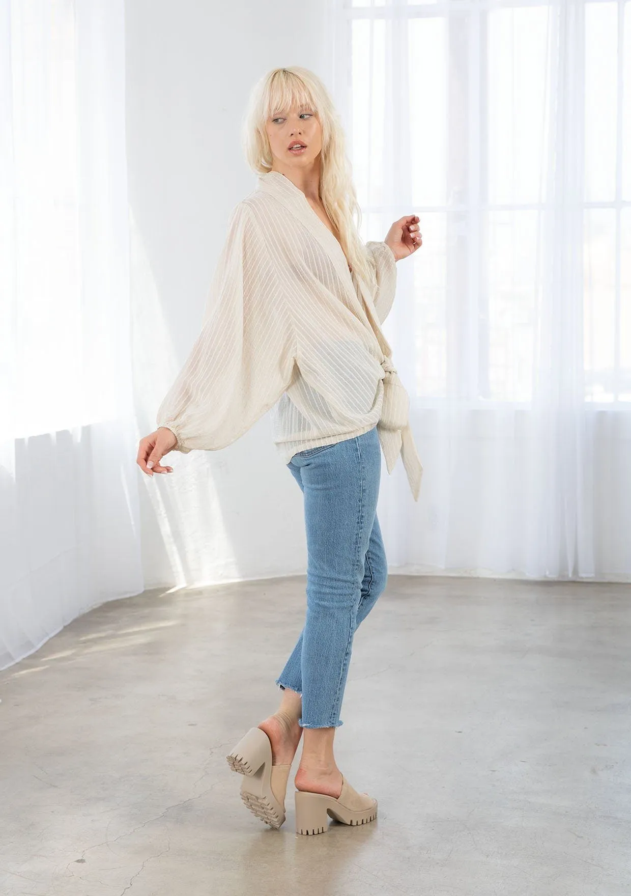 Woodstock Kimono Top