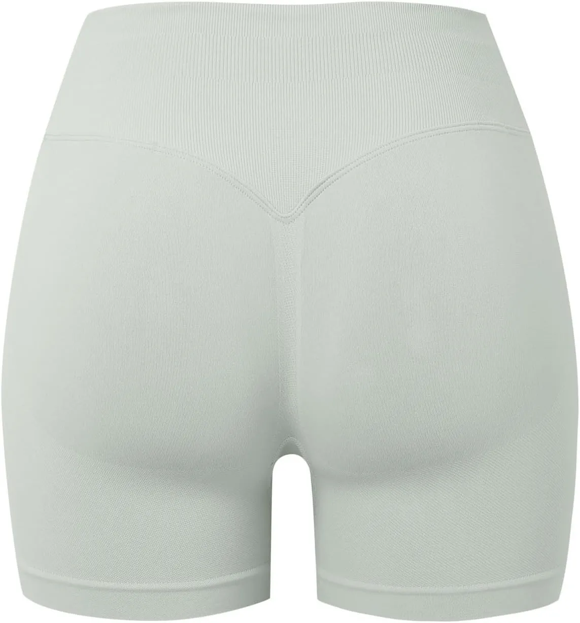 Workout Shorts for Women High Waisted Tummy Control Yoga Shorts Seamless Scrunch Butt Lifting Gym Biker Shorts