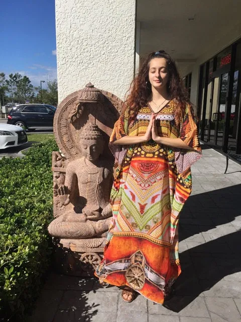 Yellow Caftan Beach Maxi Dress, Bohemian Kaftan Sheer Maxi Dresses 3XL