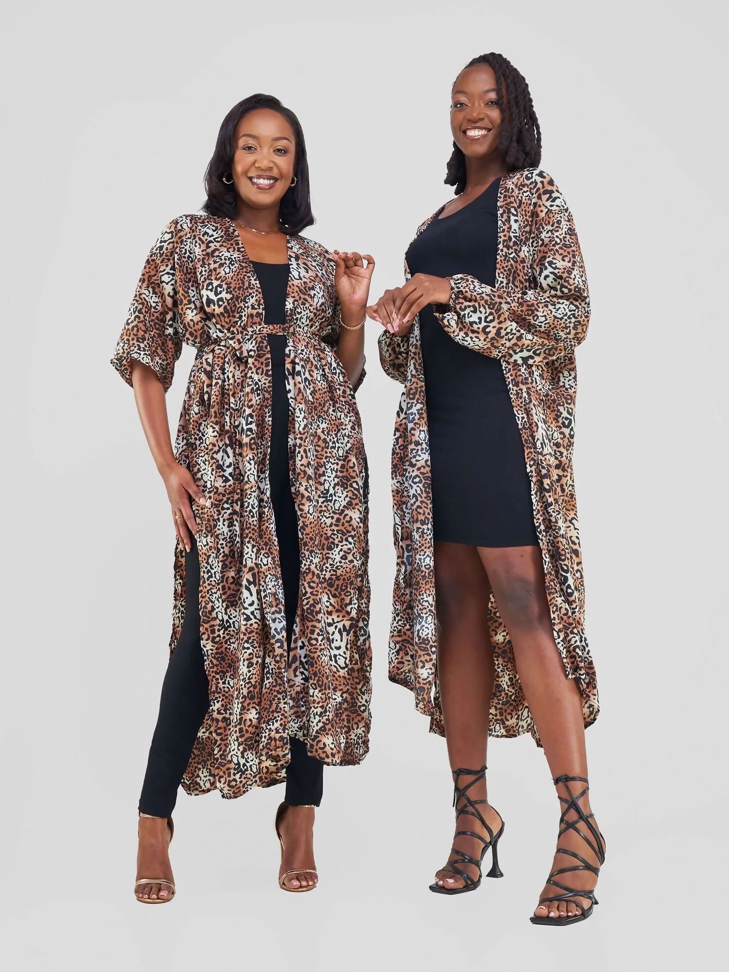 Zuri - Brown Print